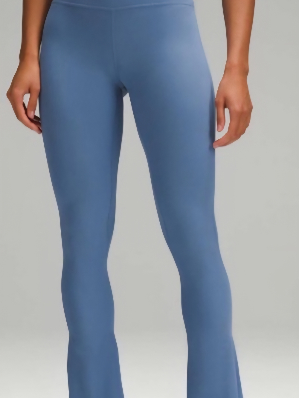 LULULEMON Align Flares.  Oasis Blue.  Size 14.  Excellent Condition.